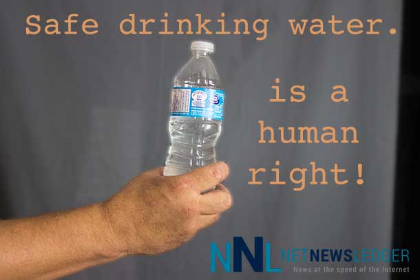 Safe drinking water is important