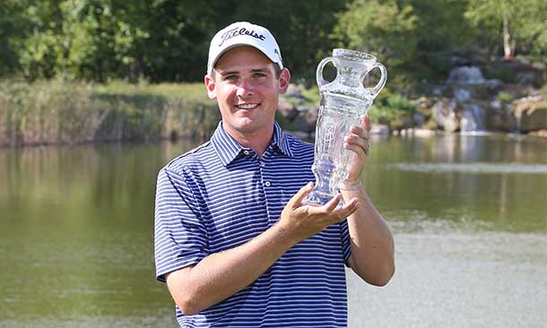Iowa’s Nate McCoy captured The Wildfire Invitational presented by PC Financial over Burlington, Ontario’s Michael Gligic, securing his first career PGA TOUR Canada win