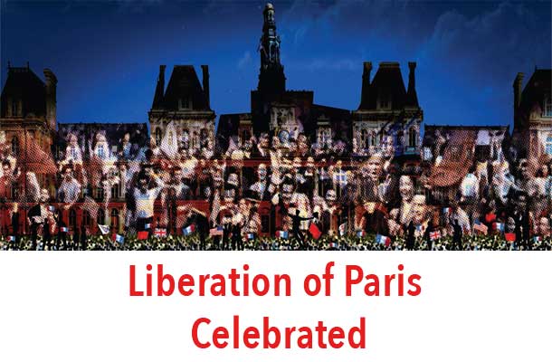 Paris celebrated the 70th Anniversary of the Liberation from Nazi Occupation