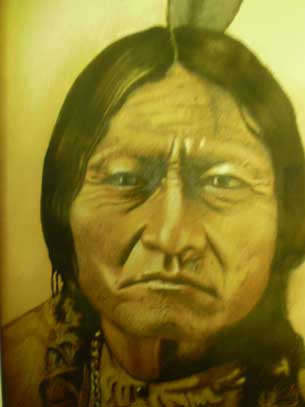 Chief Sitting Bull Image by Eric Lahtinen 2014