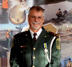 Conservation Officer of the Year Honours - Steve Emms.