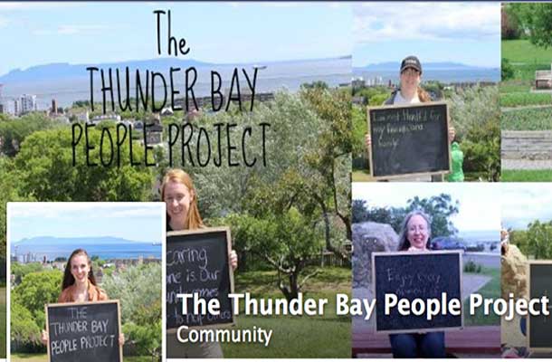 The Thunder Bay People Project aims to showcase the diversity and creativity of the residents of Thunder Bay. 