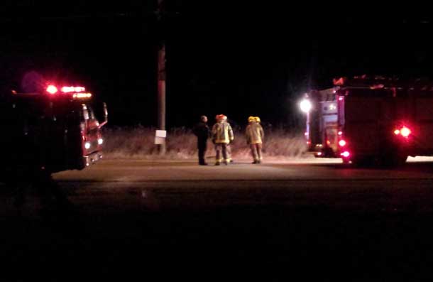 Thunder Bay Fire Rescue on scene