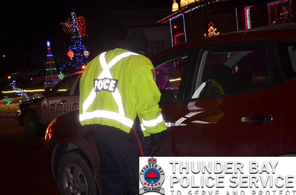Two drivers were arrested for driving under the influence and one was arrested for possession of a narcotic for the purpose of trafficking. (some people were being naughty and not nice) There were five drivers who got reminded about seat belts, one novice driver learned about the hours of restriction when it comes night driving and one suspended driver will be asking Santa to try to get his car out of impound.