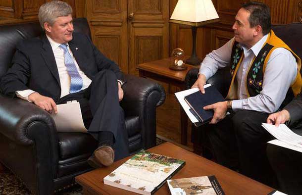Prime Minister Harper met with Assembly of First Nations Chief Bellegarde this week.
