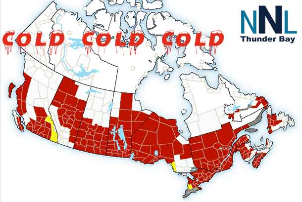 Weather Warnings and Alerts across Canada