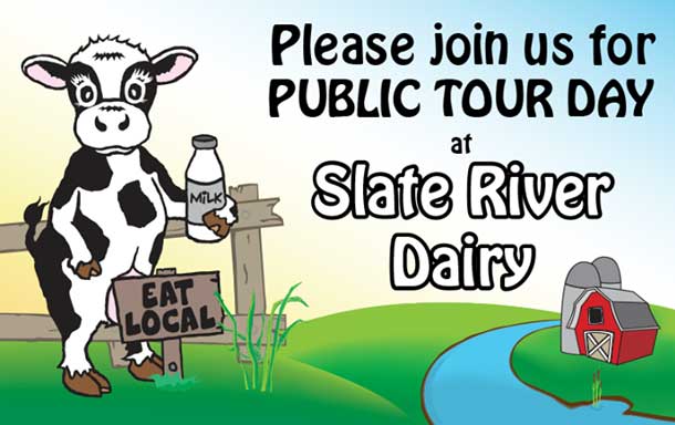 Take a Tour of Slate River Dairy on Family Day