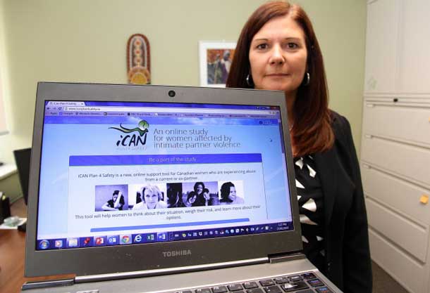 Western Nursing professor Marilyn Ford-Gilboe is heading up the Ontario portion of a national iCAN Plan 4 Safety study, which seeks to assist women affected by relationship violence who may be more willing, or able, to seek information or support via the web.