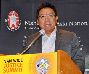 Alvin Fiddler has been elected Grand Chief of Nishnawb-Aski Nation