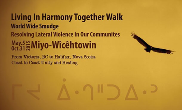 Walk to End Lateral Violence heading to Thunder Bay
