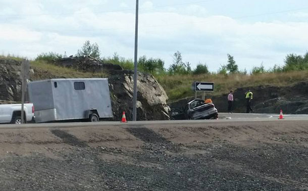 An accident on Highway 11/17 east of Thunder Bay has claimed two lives.