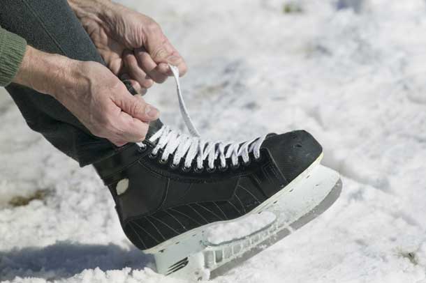 Get more activity into your holiday plans, such as ice skating. Credit: Thinkstock.com