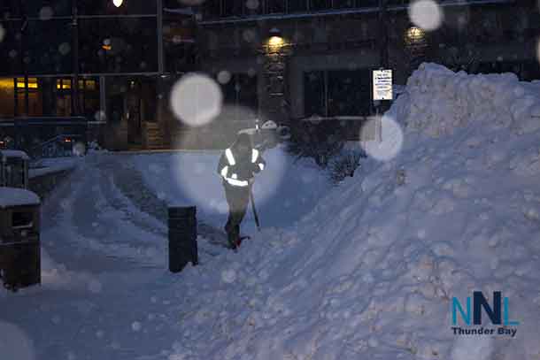 Snow Clearing Thunder Bay City Hall
