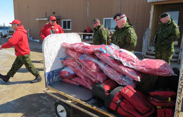 New Canadian Ranger Uniforms Being delivered