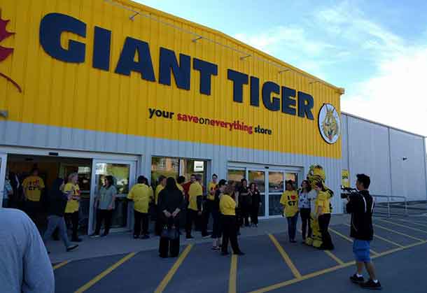 The New Giant Tiger store has opened in Sioux Lookout