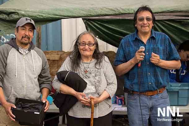 Irene Semple received recognition and a hearty Meegwetch for her efforts at KCDC