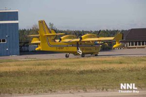 MNRF Aircraft at the Dryden Fire Base at the Dryden Municipal Airport