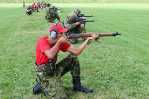 Canadian Rangers on Range