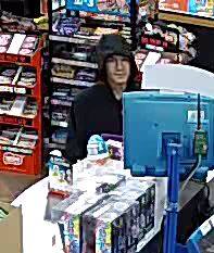 Thunder Bay Police Service are seeking this suspect in a robbery of the Mac's Store on James Street
