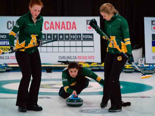 Exciting action at the Fort William Curling Club continued on Day 2
