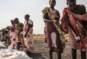Without massive aid there will be a famine in Sudan, Angola, and other parts of Africa