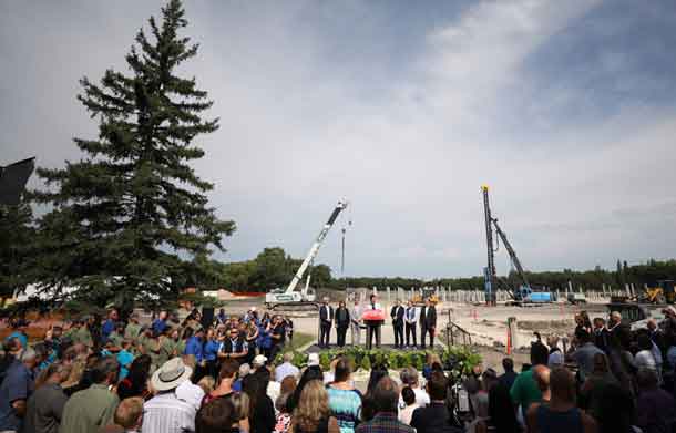 Prime Minister Trudeau in Winnipeg to announce funding for the redevelopment of Assiniboine Park Zoo