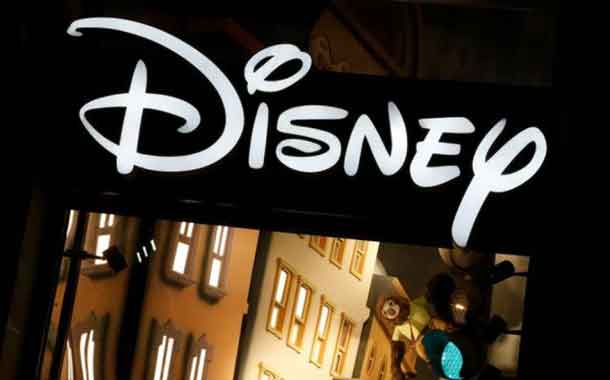 The logo of the Disney store on the Champs Elysee is seen in Paris, France, March 3, 2016. REUTERS/Jacky Naegelen