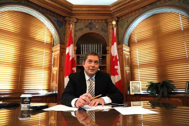 Andrew Scheer - Photo Andre Forget