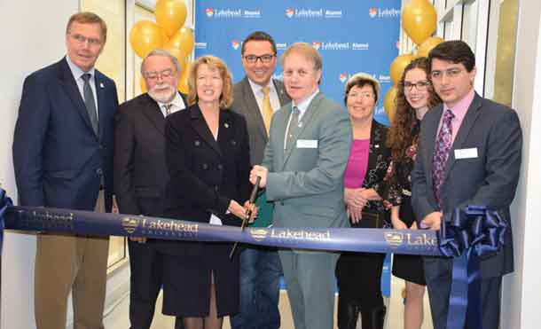 Ribbon cutting opens new building at Lakehead University