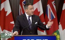 Minister Greg Rickford is setting down the Ontario Government's plans with Hydro One executive and CEO compensation
