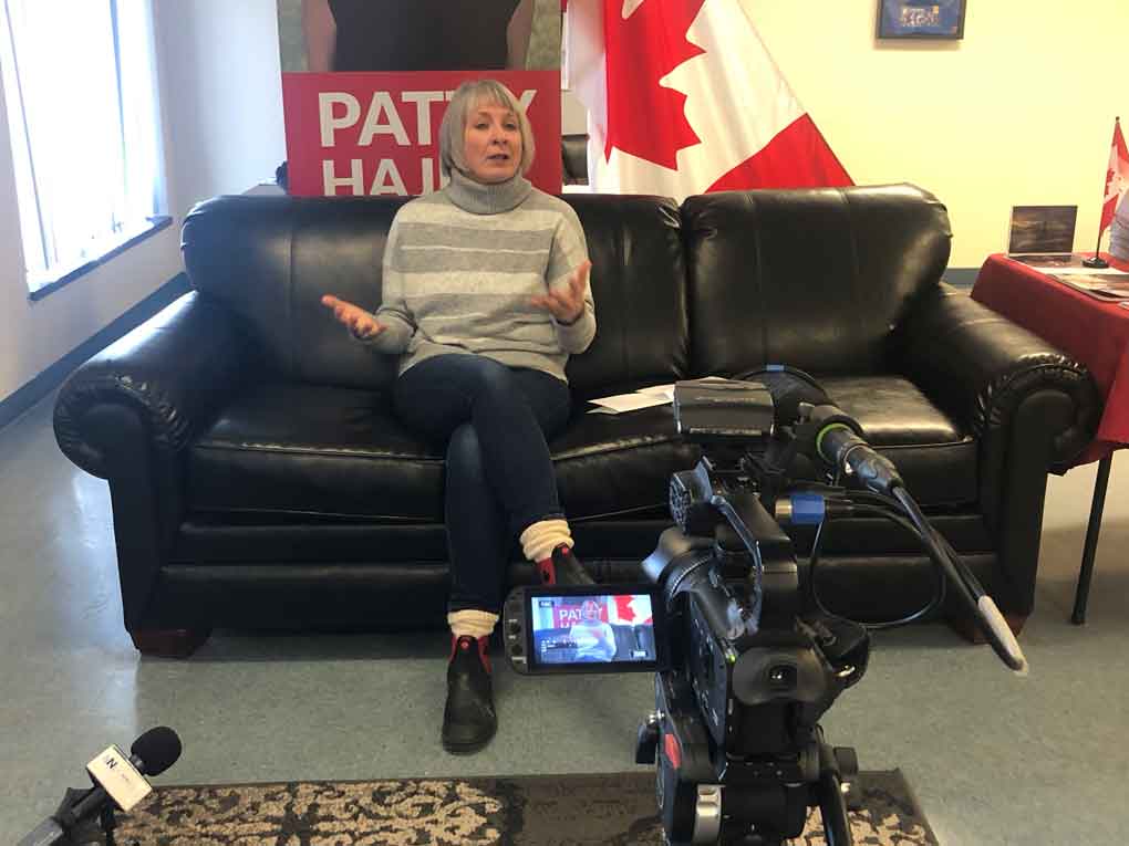 Minister Hajdu spoke on Budget 2019 with Thunder Bay Media