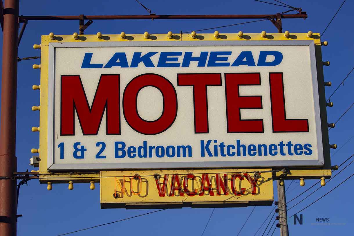 The Lakehead Motel on North Cumberland Street