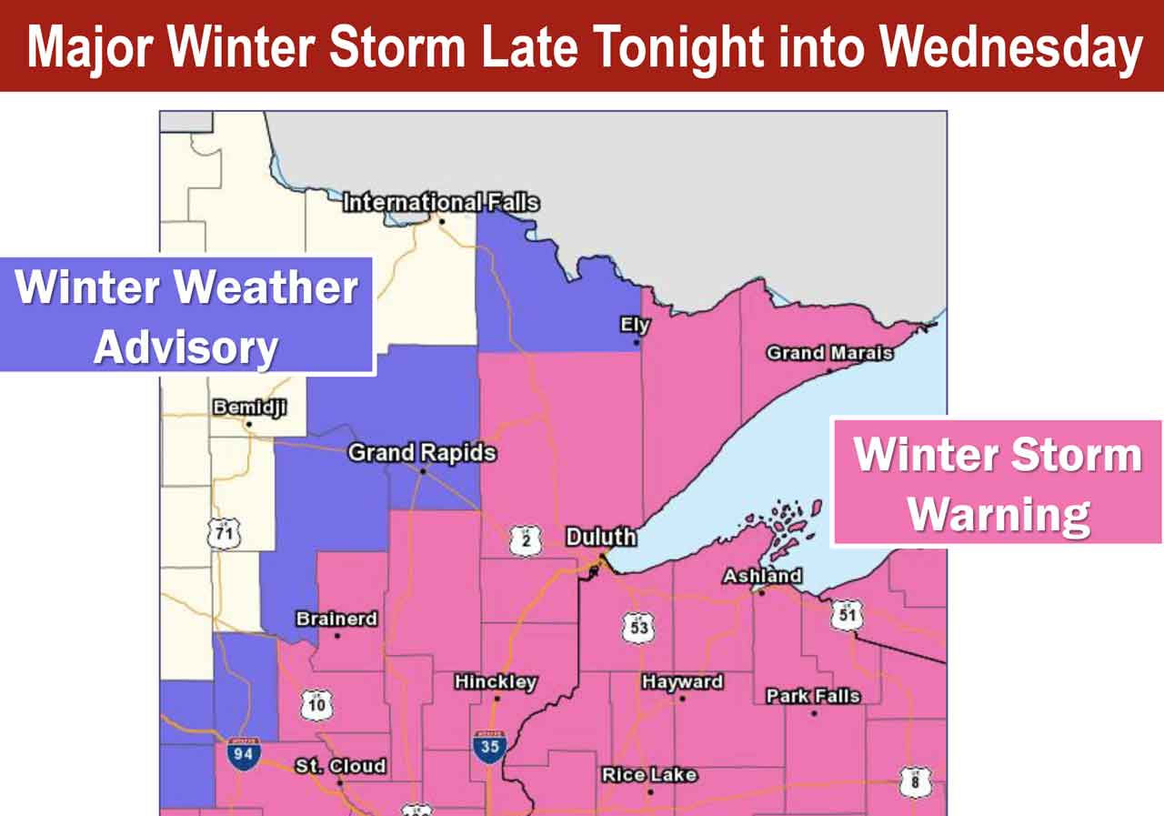 Major Winter Storm Minnesota