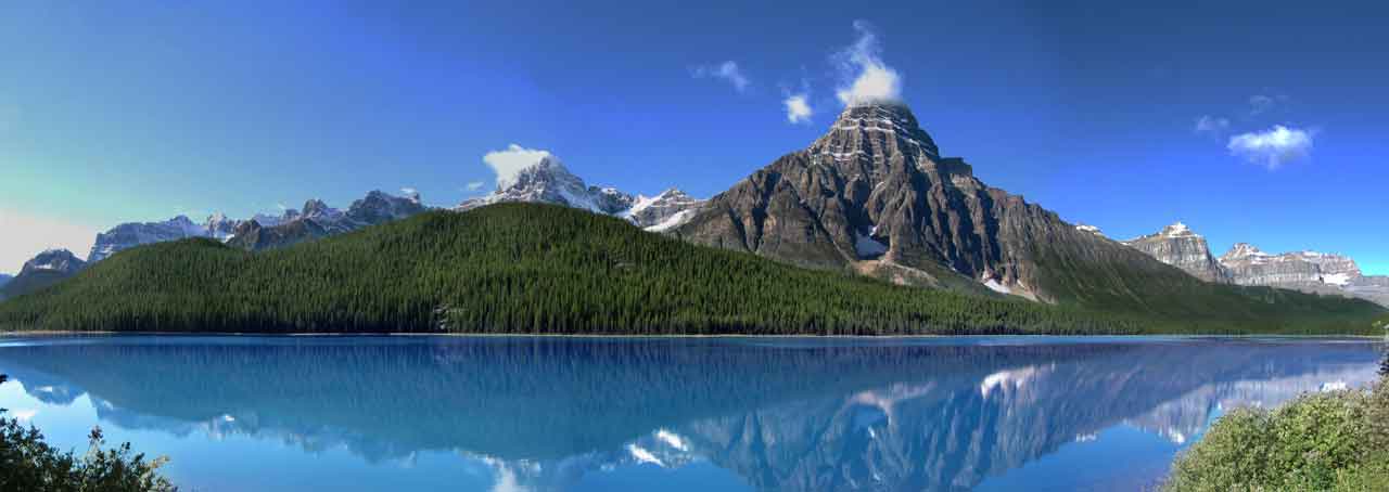 Beautiful mountains in Western Canada