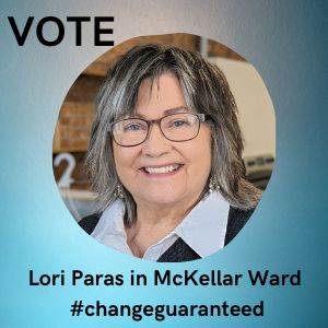 Lori Paras for McKellar Ward