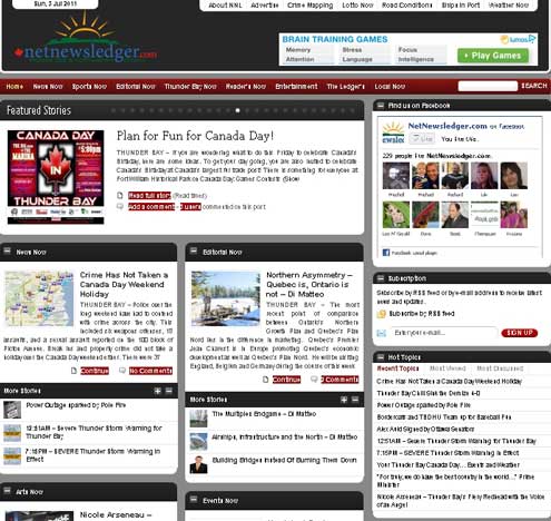 NNL in 2011 on WordPress