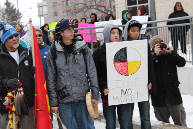 Listening - Idle No More Thunder Bay - Quinn Spyrka photo