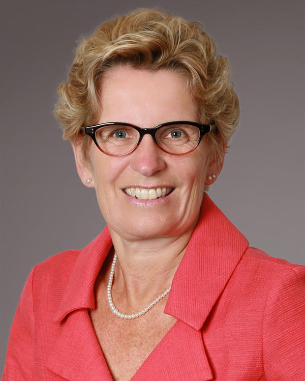Ontario Liberal Leader, Premier Kathleen Wynne