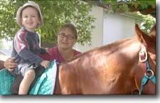 Child on a Horse Thunder Bay