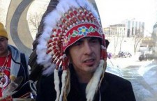 Mathais Columb Cree Nation Chief Arlen Dumas