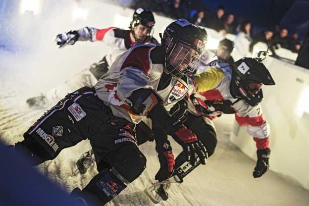 red bull crashed ice Lausanne