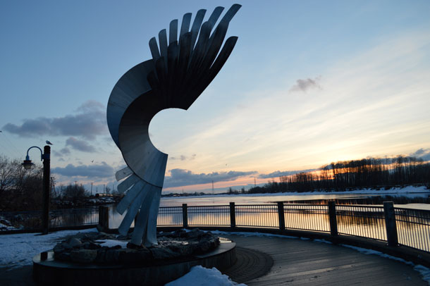 Thunder Bay Waterfront Spring Morning