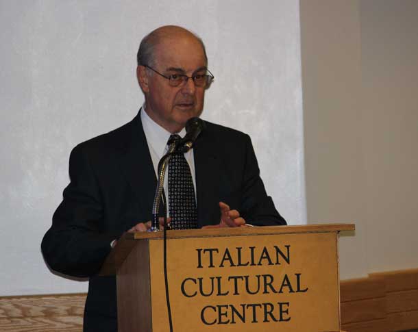 Pasqualino Bongiovanni introduced by Roy Piovesana