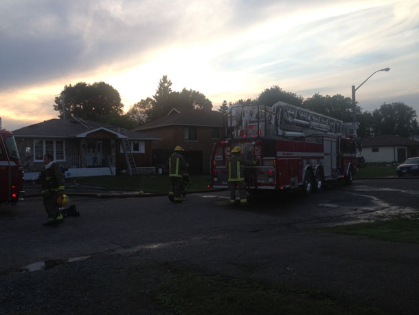 Thunder Bay fire fighters