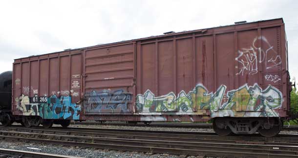 Thunder Bay Graffiti Train 