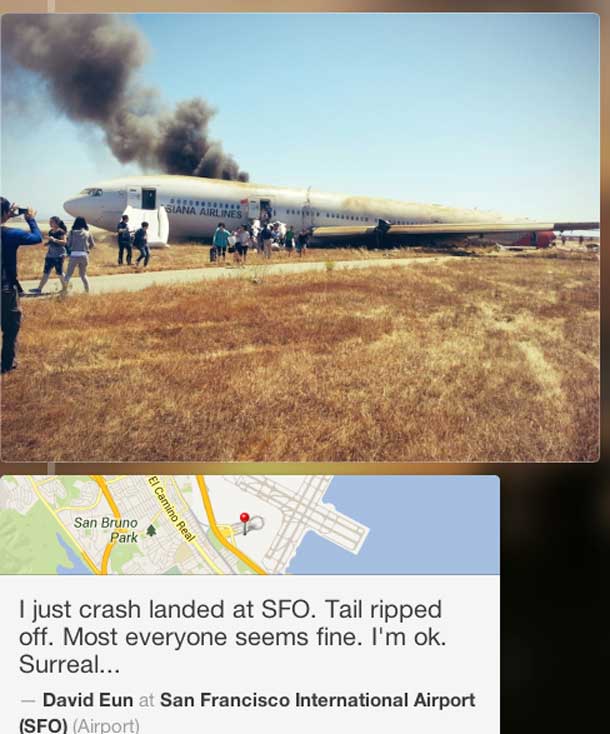 Passenger Plane crashes