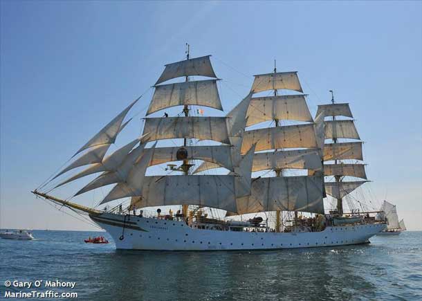 The tall ship Soerlandet is headed to Thunder Bay for Lake Superior Day