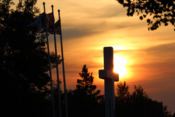 sunset at Mount McKay