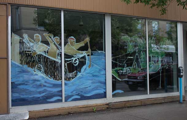 Window Painting in Thunder Bay