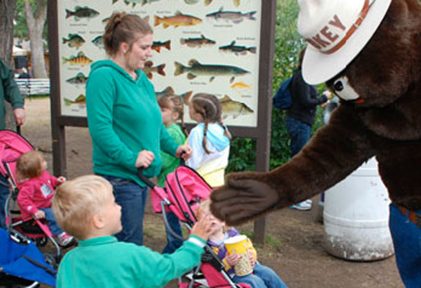 Smokey the Bear Minnesota State Fair DNR